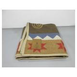 Woven Buffalo Throw Blanket