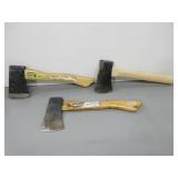 Three Very Nice Camp Hatchets