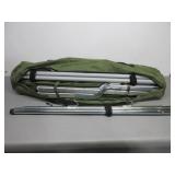 Camp Cot w/Clothes Pole