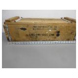 Large Wooden Ammo Crate