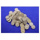 91 Unsearched Wheat Pennies