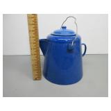 Large Enamelware Coffee Pot