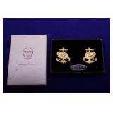 US Navy Anchors, Sterling Silver