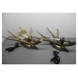 Two Antler Sconces