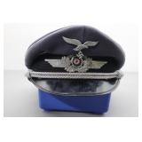 WWII German Luftwaffe Visor Cap