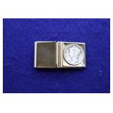 1939 Mercury Dime Money Clip