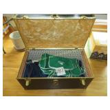 Foot Locker w/Garment & Tote Bags Inside