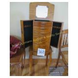 5 Drawer Jewelry Armoire