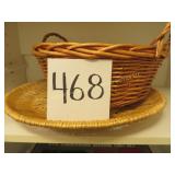 2 Wicker Items