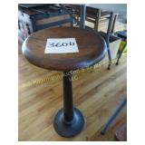Adjustable Wood Seat Stool