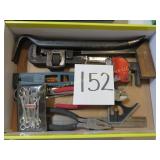 Pipe Wrench, Sm Level & Sm Wrench Set
