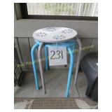 2 Metal Patio Tables