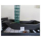 Outdoor Sled/Garden Mover w/Fencing Roll