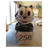 Felix the Cat Sitting Cookie Jar
