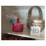 Baskets, Vase, Candy Dish