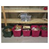 7  Storage Tubs & Contents