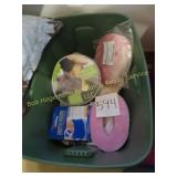 Tub with Heating and Cooling Pads