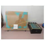 Art Supplies & Easel