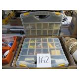 2 Organizers, Wire Clips, Nails & Screws