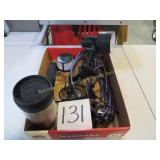 Bungie Cords, Clip on Light, Thermal Cup