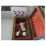 Wooden Carved Trinket Box