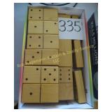 Large Wooden Domino Set