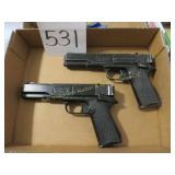 2 Marksman Repeater BB Gun Pistols