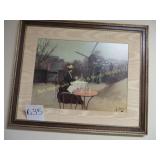 "Plein Air" by Ramon Casas i Carbo Print