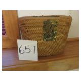 Antique Wicker Basket