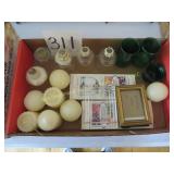 Votive Candle Holder & Candles