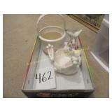 Bunny Dish & Basket