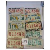 License Plate Collection  13 Plates