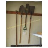 Shovels & Hoe