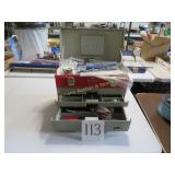 Plano Tool Box w/ Misc Hardware