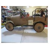 Metal Pedal Fire Truck Engine #5