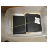 Tote with Office Supplies