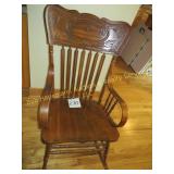 Vintage Wooden Rocking Chair