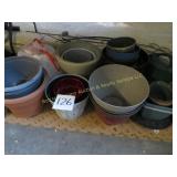 Huge Collection of Flower Pots & Latice Boards