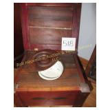 Antique Wooden Potty Chair