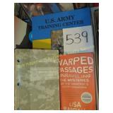 Army Training Books, Warped Passages & More Books