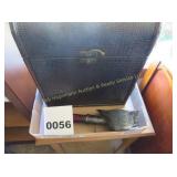 Vintage Silk Iron & Hump Top Storage Case