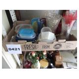 Glass Vases And Various Containers