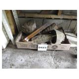 Wood Mushroom Yard Decor