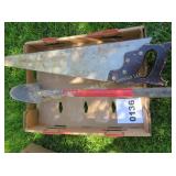Saw & Small Shovel