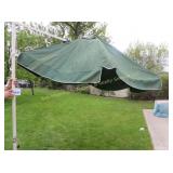 Self Standing Patio Umbrella-Broken Crank