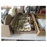 Silverware Set And Household Items