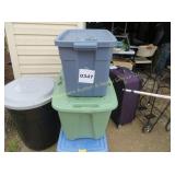 4 Storage Tubs