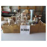 Misc Wine Glasses And Vase