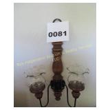 Wood Wall Sconce