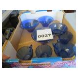 Colbalt Blue Glass Dishes